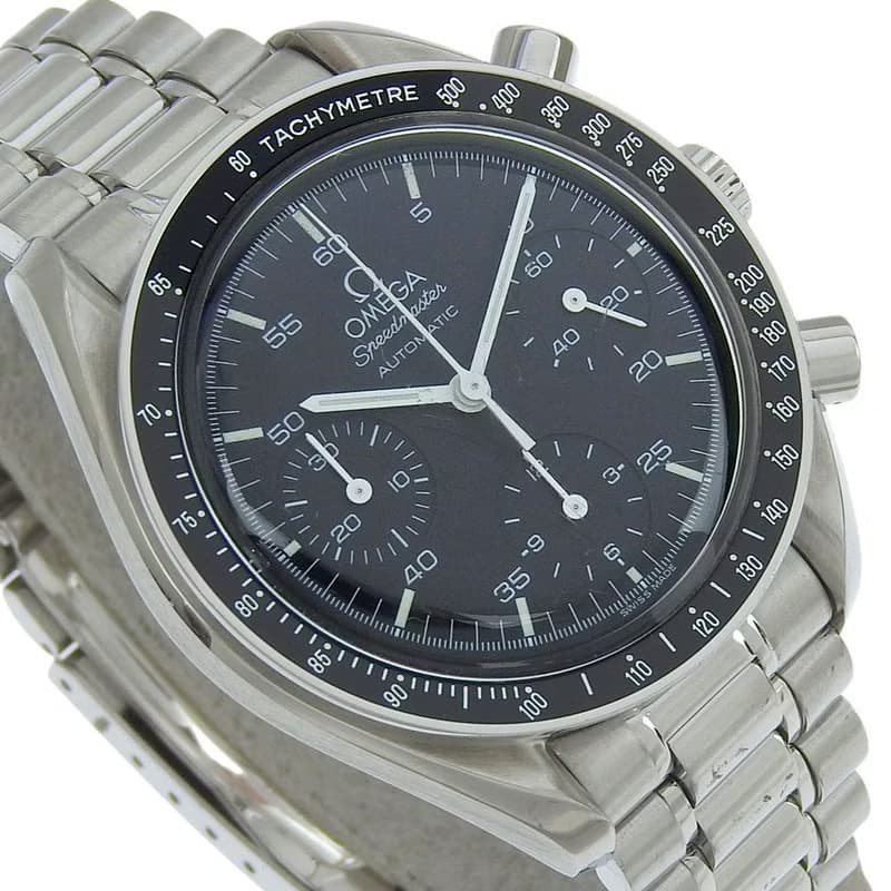 【日本直送】オメガ OMEGA スピードマスター 腕時計 cal.3220 3510.50 SS 自動巻き クロノグラフ 黒文字盤 メンズ【中古】