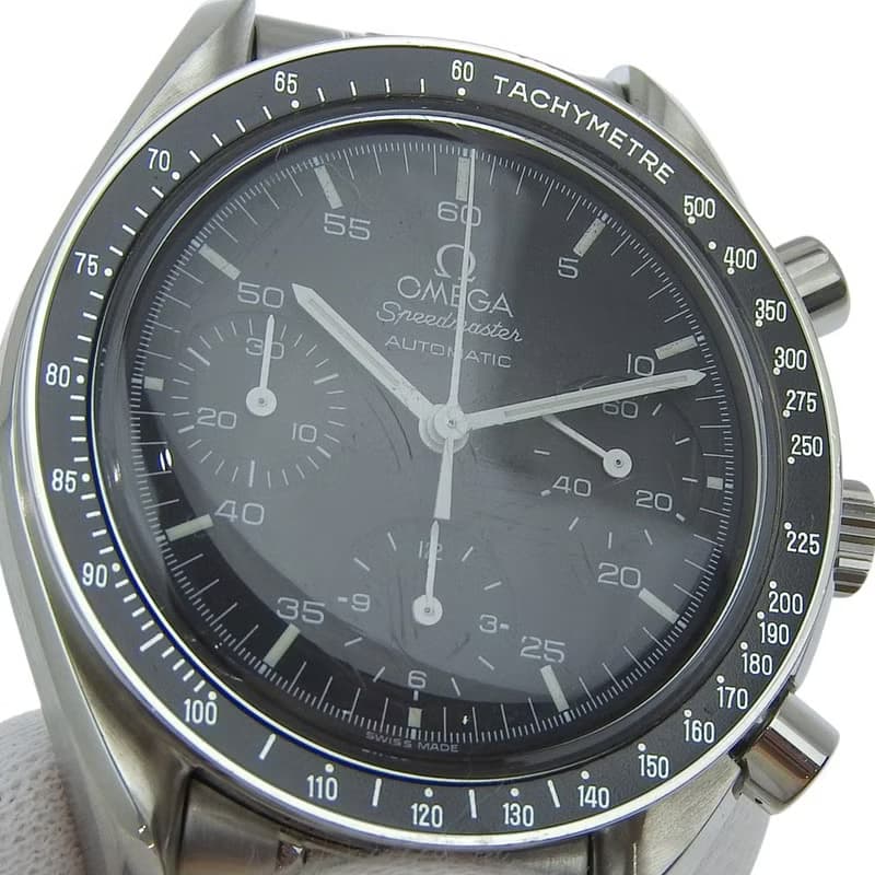 【日本直送】オメガ OMEGA スピードマスター 腕時計 cal.3220 3510.50 SS 自動巻き クロノグラフ 黒文字盤 メンズ【中古】