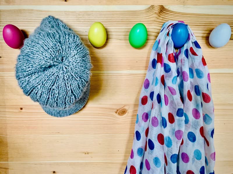 Bestar 蛋造型掛勾 繽紛系列 裝飾掛勾 六入