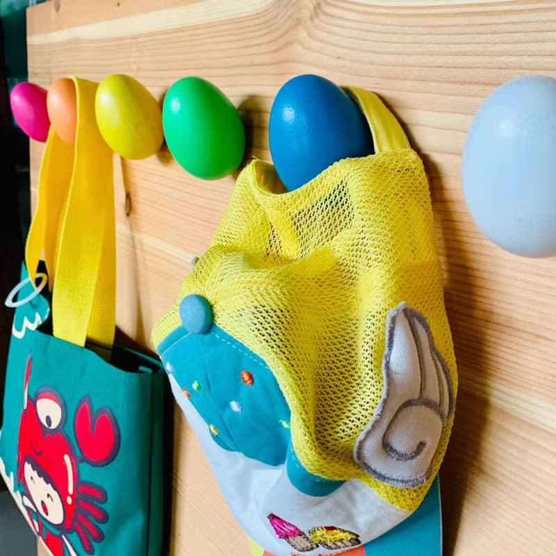 Bestar 蛋造型掛勾 繽紛系列 裝飾掛勾 六入