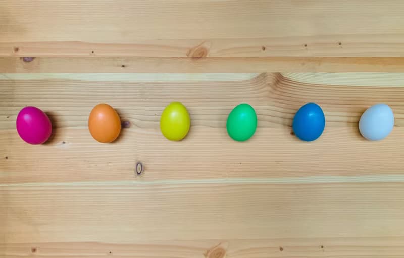 Bestar 蛋造型掛勾 繽紛系列 裝飾掛勾 六入