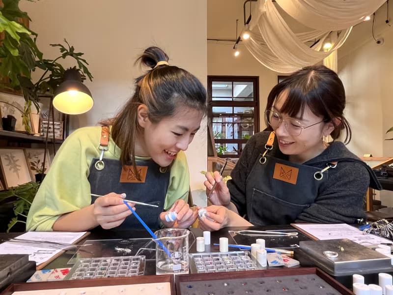 【體驗】【情人節】台北大稻埕金工/銀黏土/寶石戒指/寶石項鍊/寶石無限