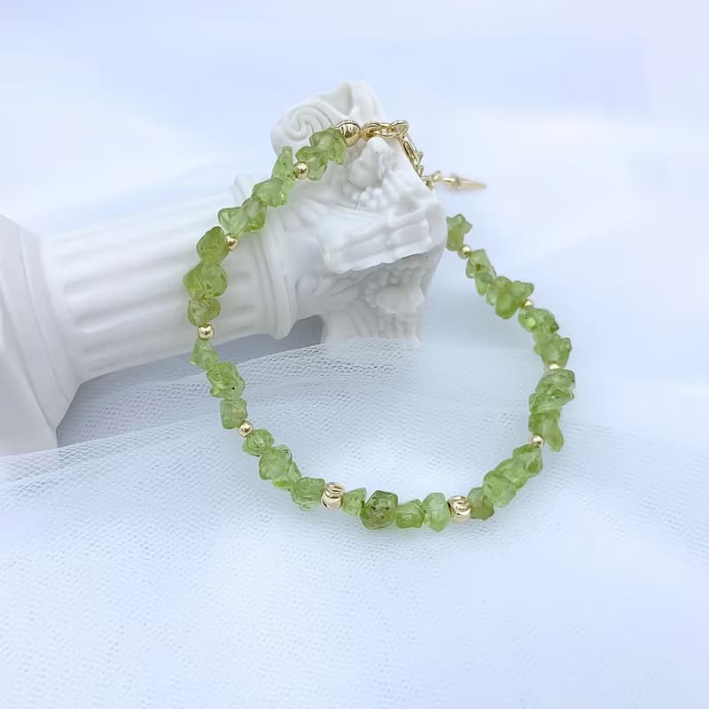 阿蒙的庇佑 / 橄欖石 水晶手鍊