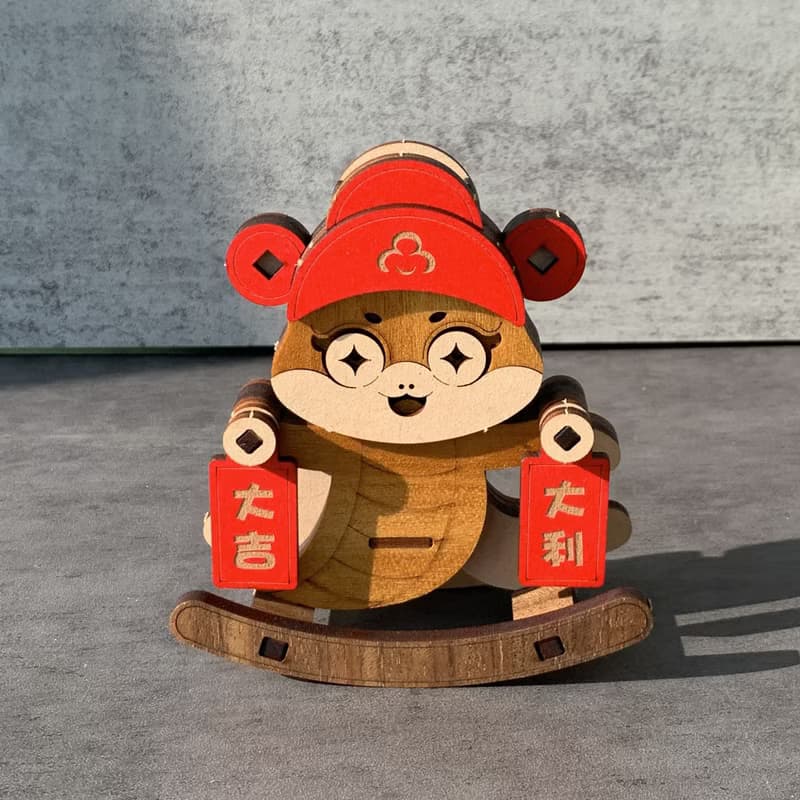 【2025新春蛇年限定】金蛇遙遙 大吉大利 招財進寶 筆筒 招財擺飾