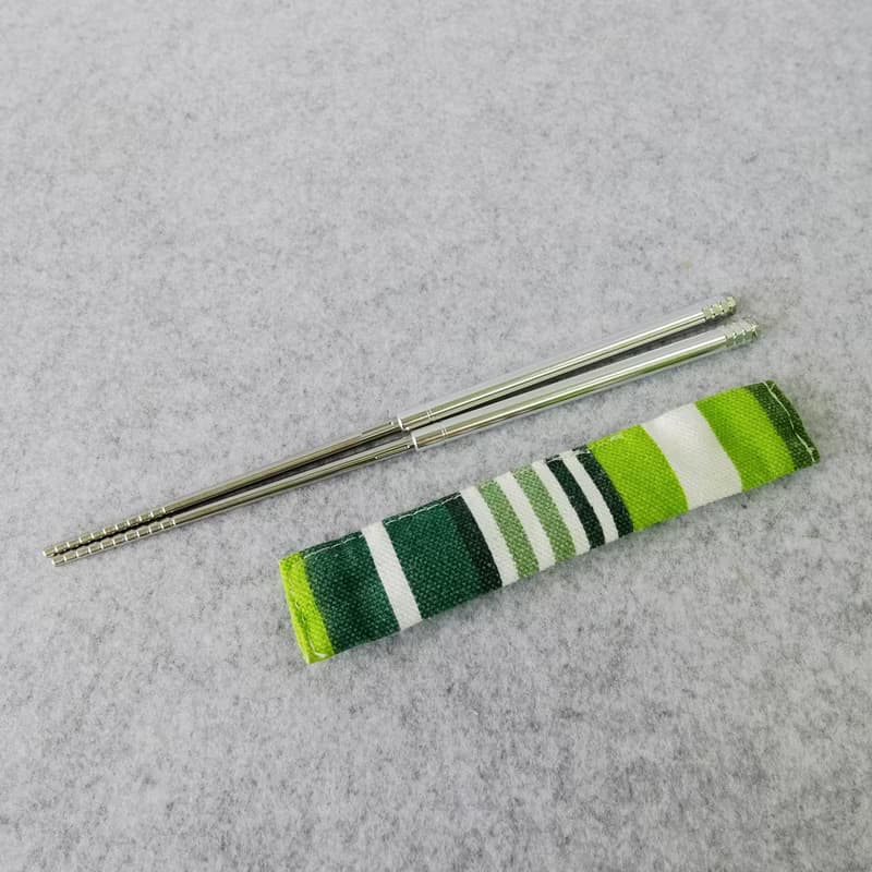 現貨 不鏽鋼環保筷 環保餐具 隨身餐具 轉轉伸縮筷 露營用品