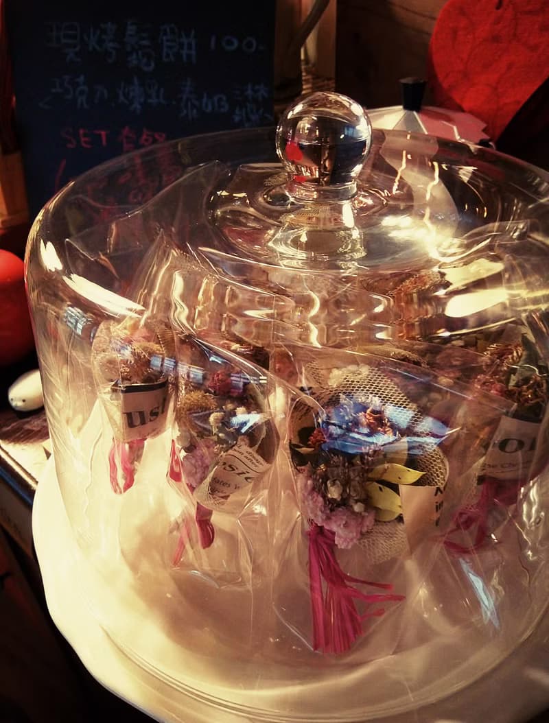 小莊園乾燥花束  冰箱貼/別針