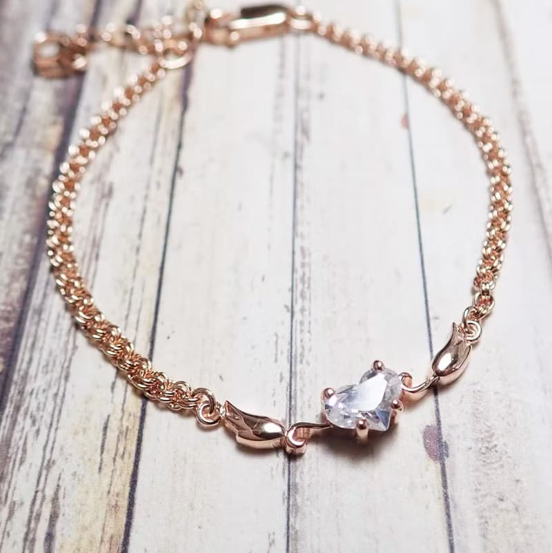 【比法一生】純銀手鍊—愛心翅膀手鍊