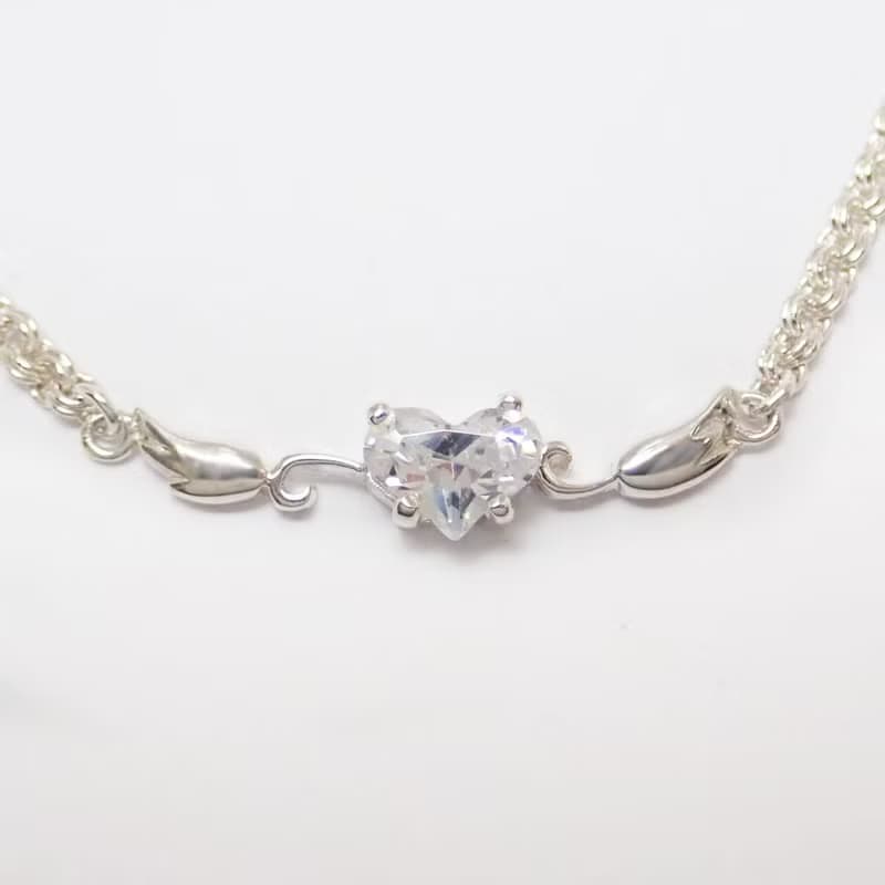 【比法一生】純銀手鍊—愛心翅膀手鍊