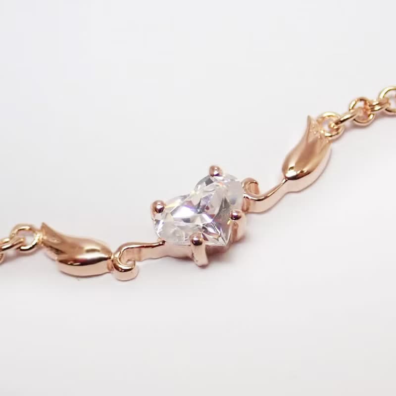 【比法一生】純銀手鍊—愛心翅膀手鍊