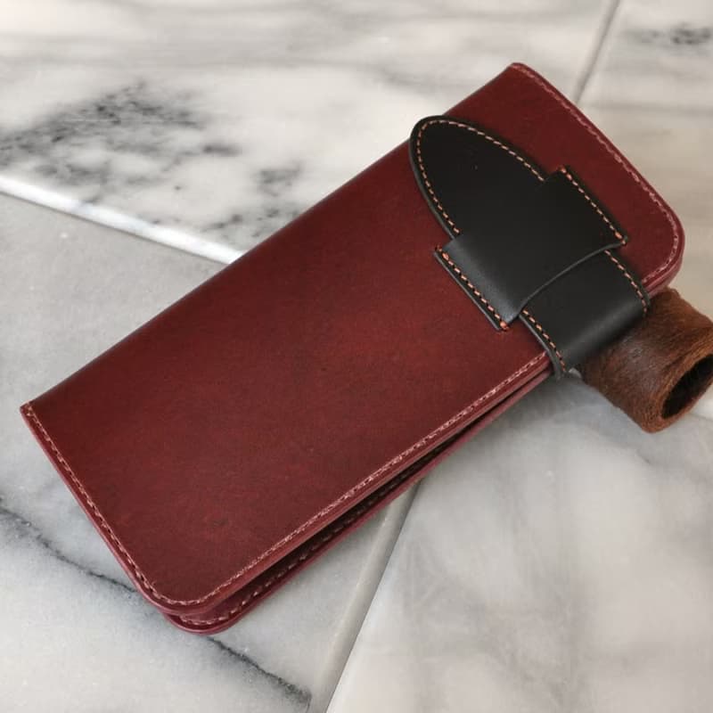 カード収納重視の長財布　No.2　ブッテーロ