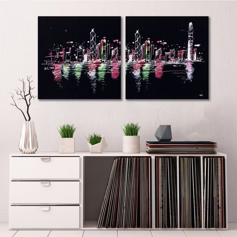 【日本 VisualSonic】藍牙畫布音箱- Victoria Harbour  II