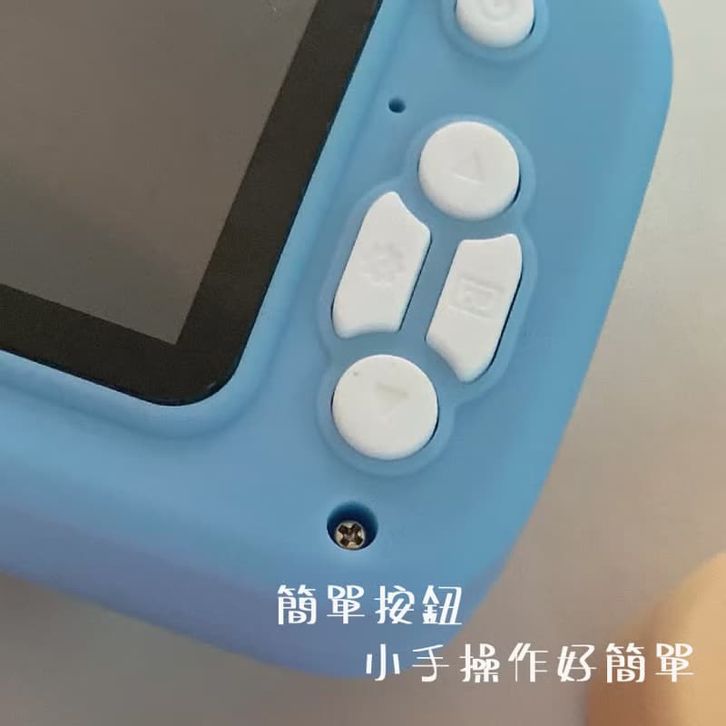 【艾米薇兒】馬卡龍4000萬像素雙鏡頭兒童相機 贈32GTF卡