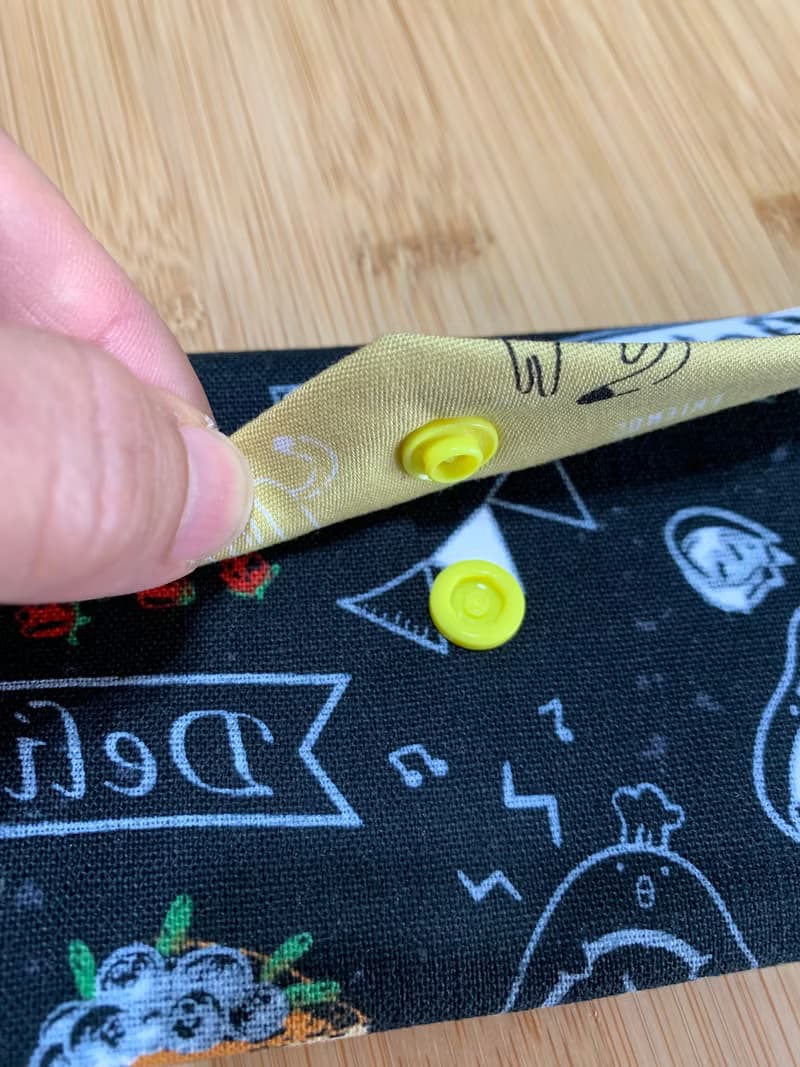 文青風環保純棉筷袋 ~美味關係 沈穩黑 潮物 收納 手作餐具袋 禮