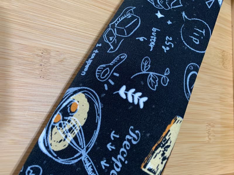 文青風環保純棉筷袋 ~美味關係 沈穩黑 潮物 收納 手作餐具袋 禮