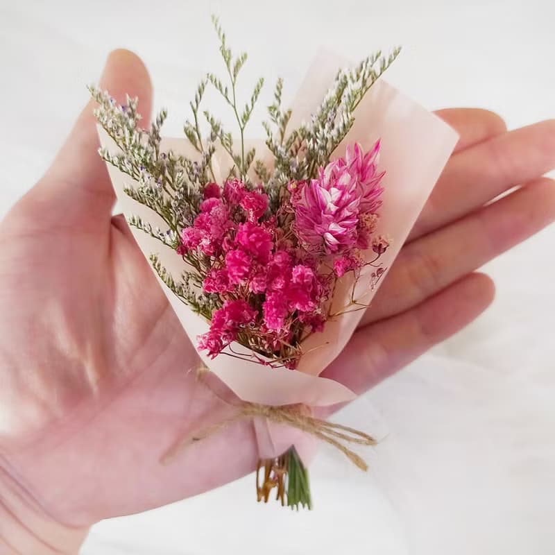 繽紛迷你小花束 |花色隨機搭配| 婚禮 小物 永生花 乾燥花 花束