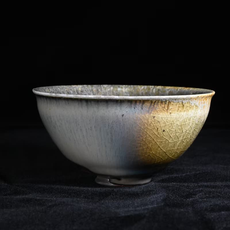 手作柴燒鈞釉茶碗JUN006