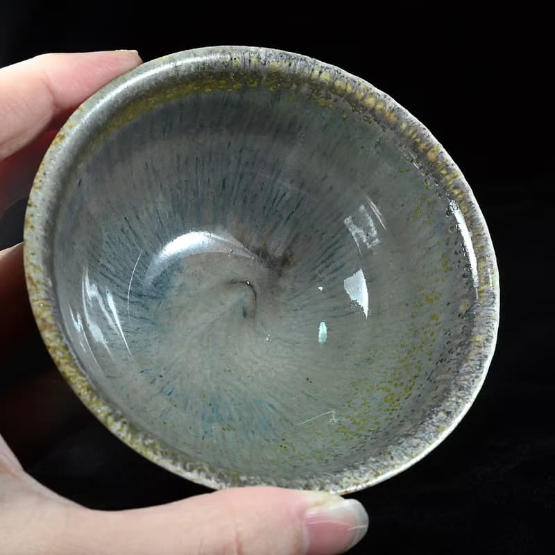 手作柴燒鈞釉茶碗JUN006