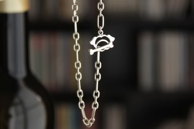 小狗與骨头 925银T扣手链