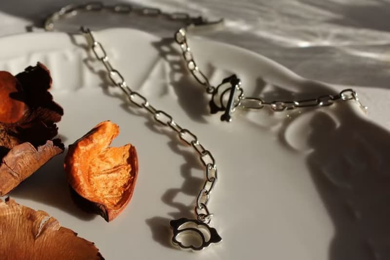 小狗與骨头 925银T扣手链