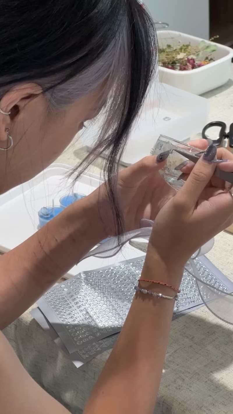 【體驗】【體驗】高雄蠟燭教室 乾燥花燭台體驗 香氛燭台 花燭台