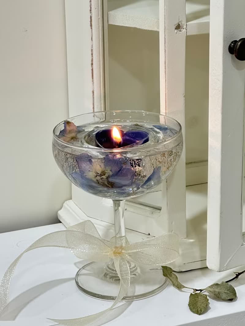 【體驗】【體驗】高雄蠟燭教室 乾燥花燭台體驗 香氛燭台 花燭台