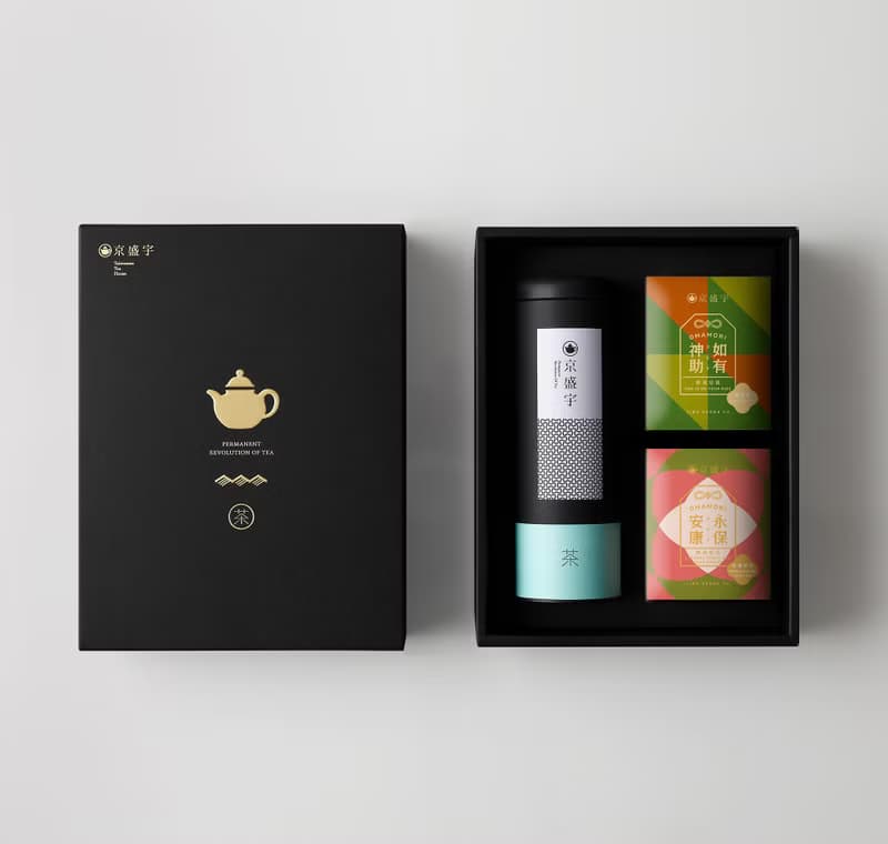 京盛宇【墨金雙享】不知春100g茶葉+10入御守袋茶茶包(伴手禮)