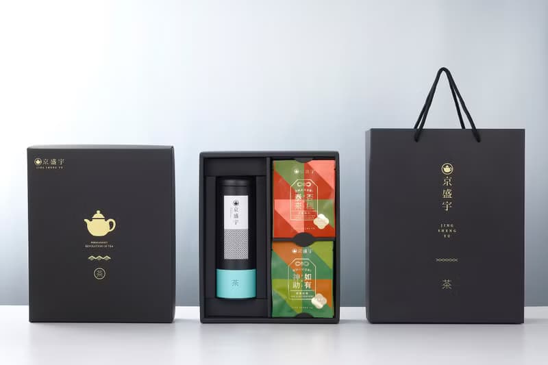 京盛宇【墨金雙享】不知春100g茶葉+10入御守袋茶茶包(伴手禮)