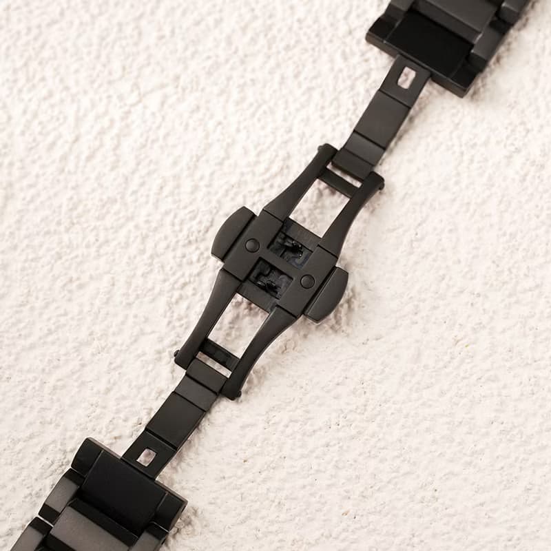 Apple watch - 平切面鈦金屬 蘋果專用錶帶