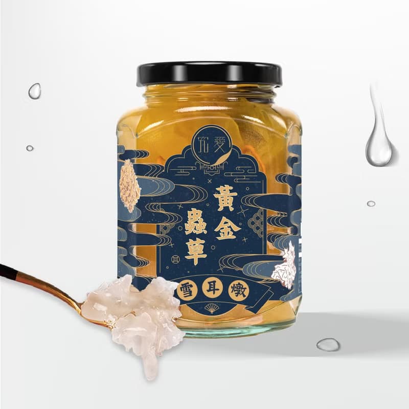 黃金蟲草極濃雪耳燉3-6入組(380ml/罐)|養生健體 多醣體 飲控首選