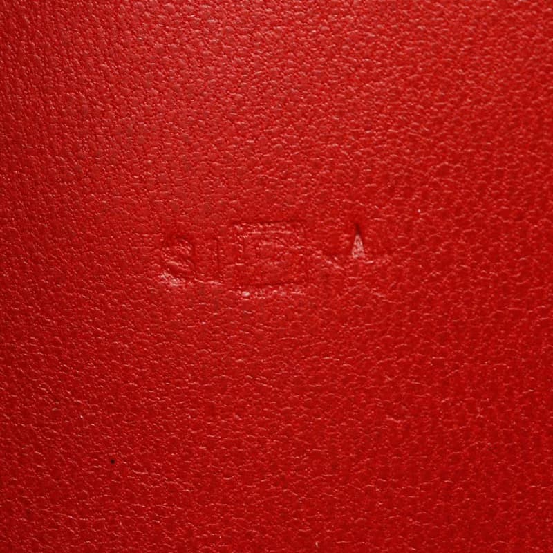 【日本直送】エルメス HERMES ドゴンGM 長財布 トリヨンクレマンス 赤  レディース【中古】