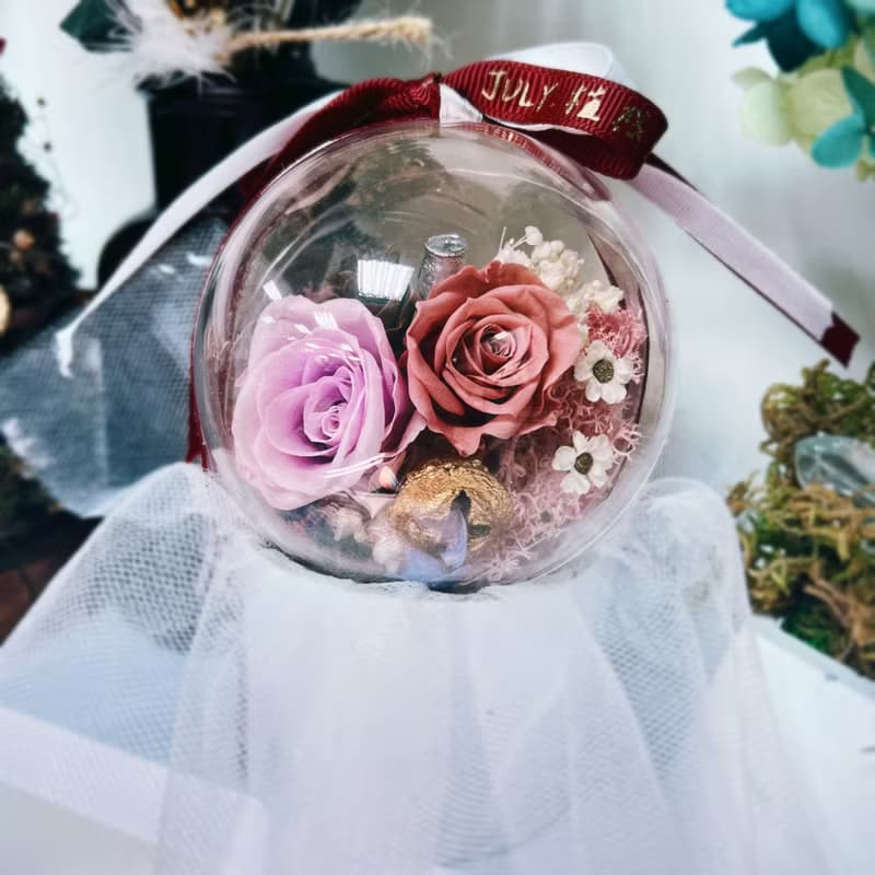 獨家販售 迷你花桶波波球 迷你花束 波波球花束 交換禮物 禮物