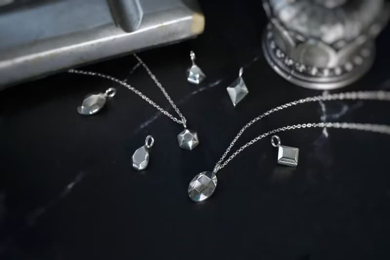 銀錠小寶石-簡約方形 Silver925項鍊/鎖骨鍊 情人節禮物