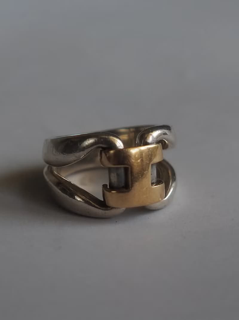 HERMÈS History Ring エルメス ヒストリー リング シルバー ゴールド ヴィンテージ