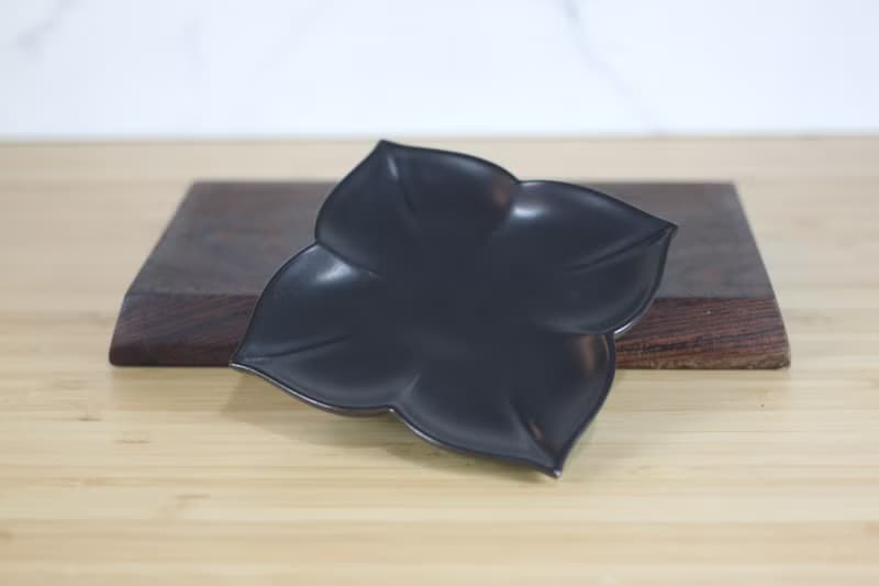 【送禮好物】10cm 黑釉 茶杯盤 點心盤 鶯歌名家葉敏祥作品