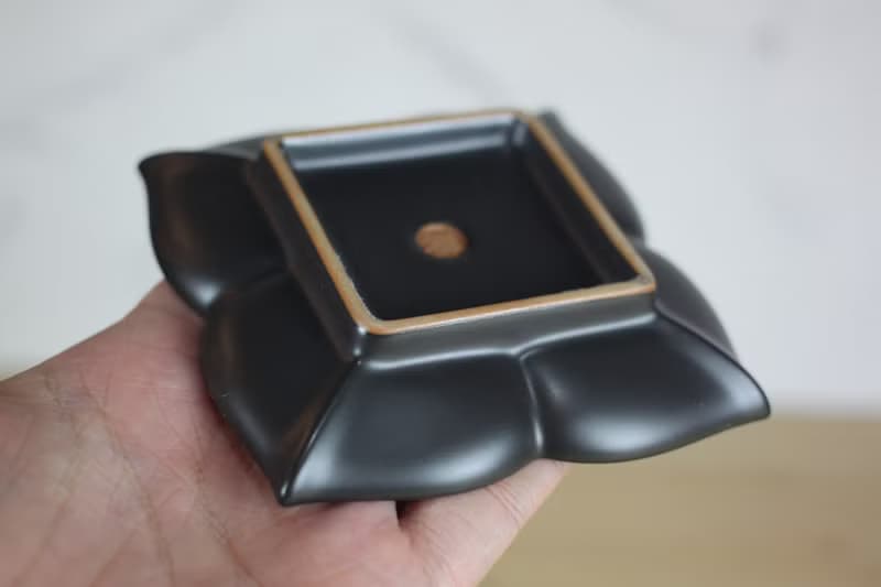 【送禮好物】10cm 黑釉 茶杯盤 點心盤 鶯歌名家葉敏祥作品