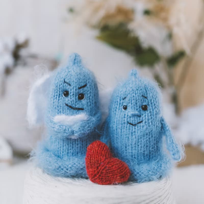 【數位】Cute Condom Gondosha knitting pattern. Funny gifts 18+