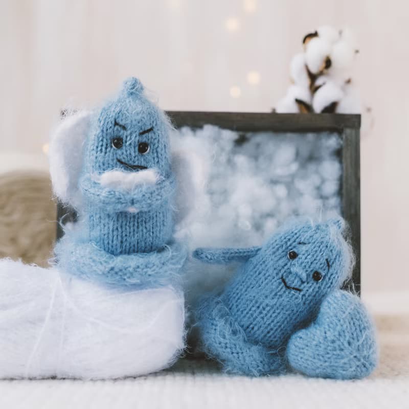 【數位】Cute Condom Gondosha knitting pattern. Funny gifts 18+
