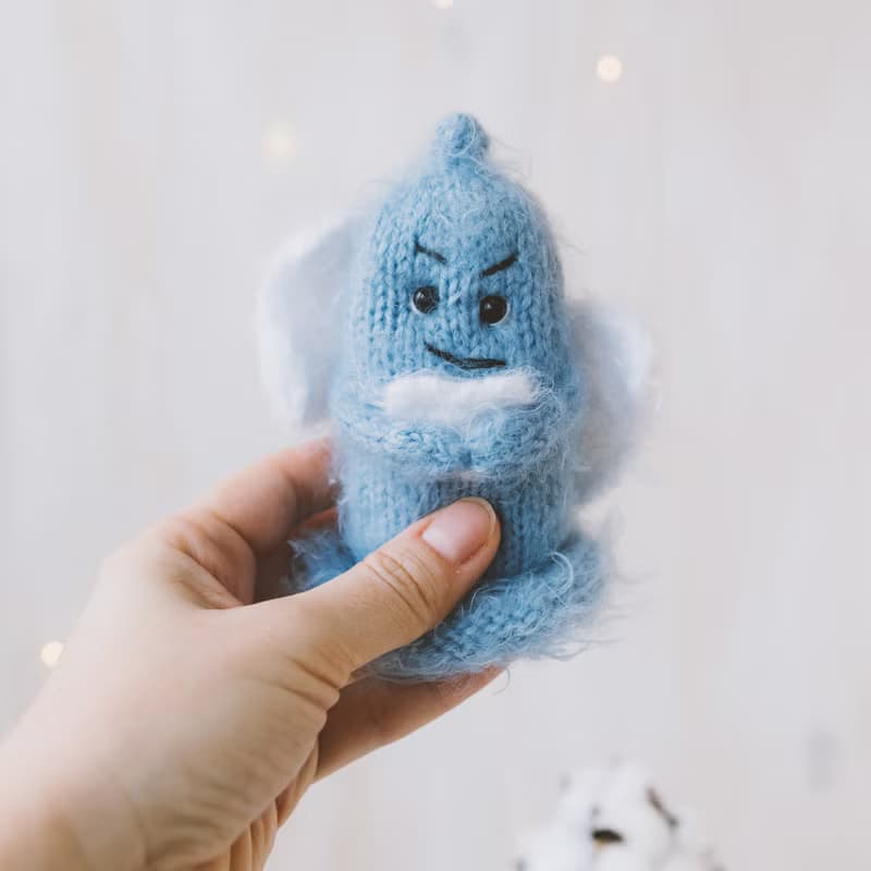 【數位】Cute Condom Gondosha knitting pattern. Funny gifts 18+