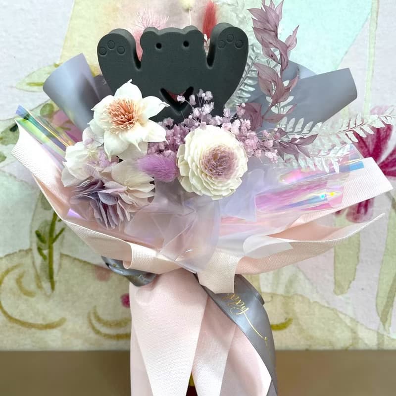 乾燥花x永生花萬用花束