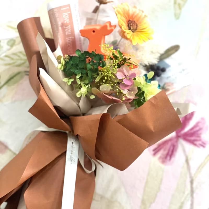 乾燥花x永生花萬用花束