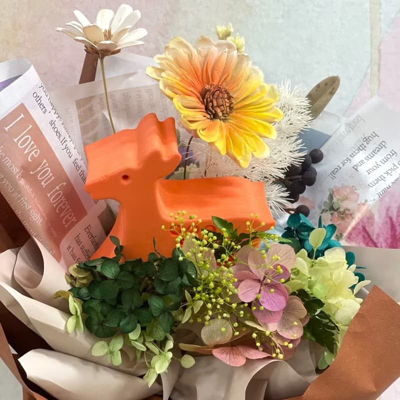 乾燥花x永生花萬用花束