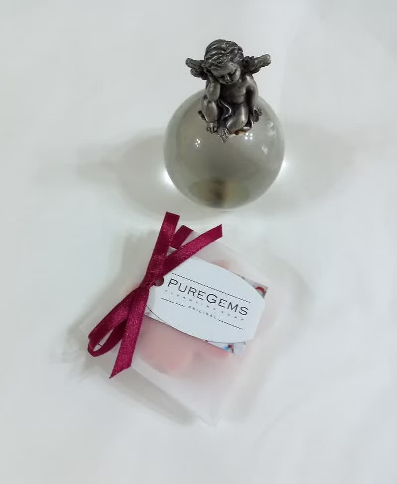 PUREGEMS。盛開 粉櫻 婚禮小物 非皂基 低溫冷製 手工皂