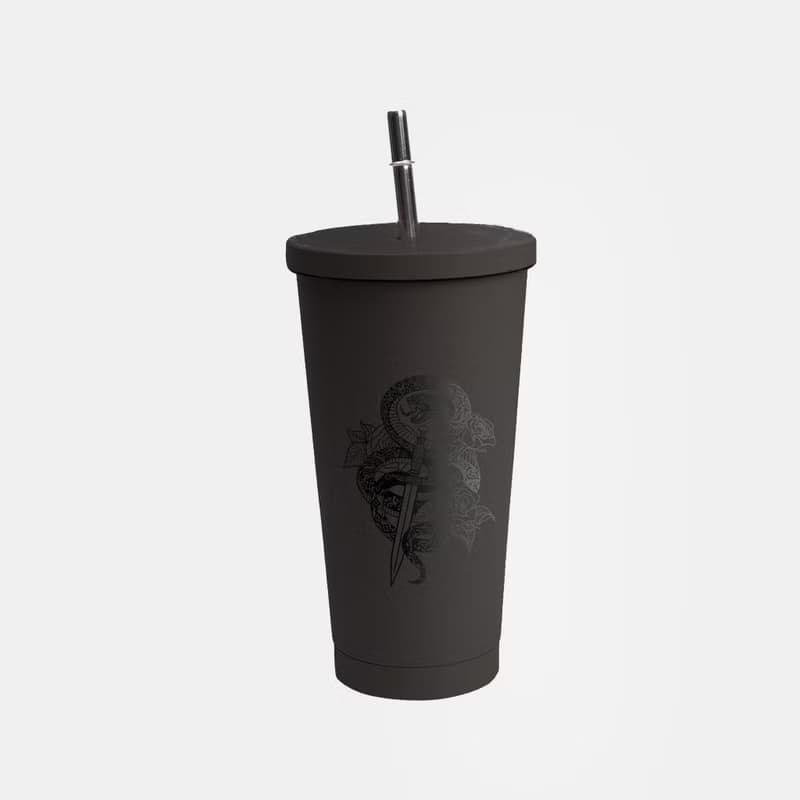 【創意禮物】定制吸管杯 時尚不鏽鋼隨行杯 送朋友禮物
