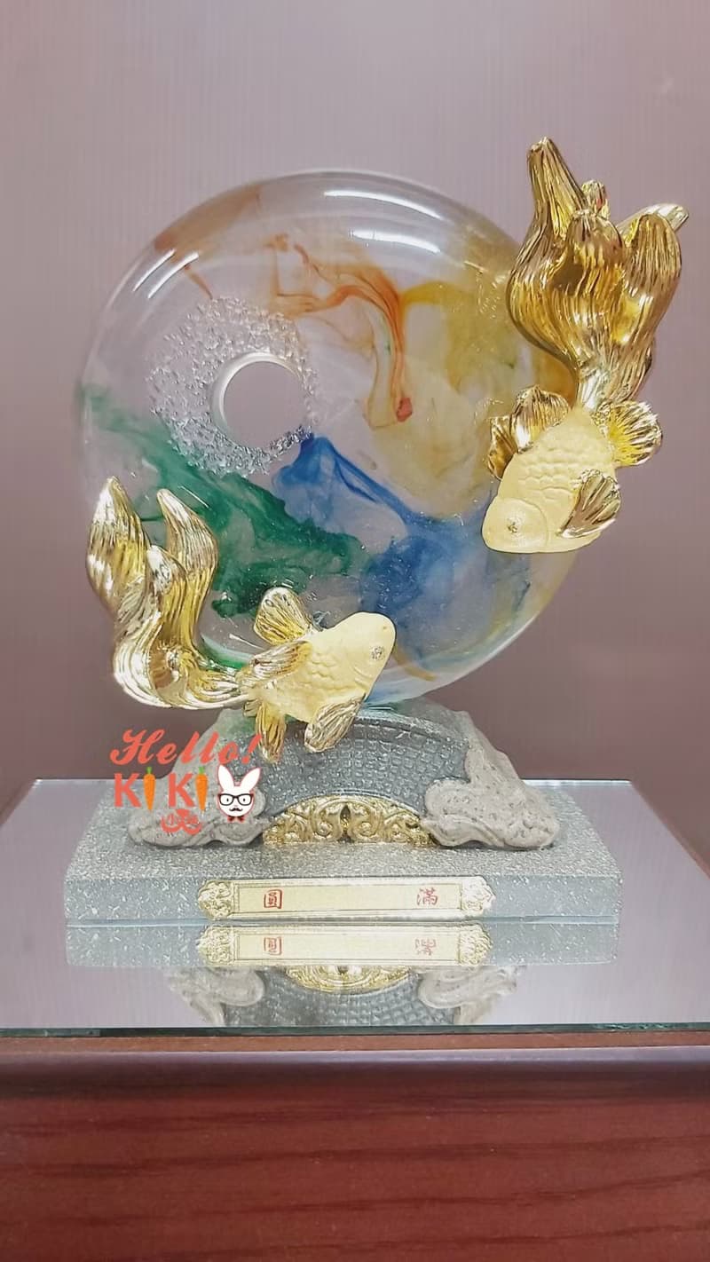 琉璃金箔 吉祥如意 升遷送禮 退休送禮 開幕送禮 新婚送禮 退伍賀