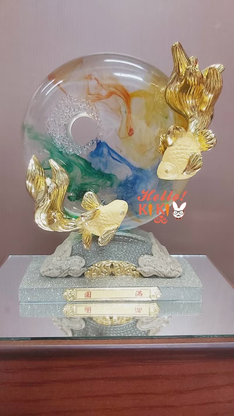 琉璃金箔 吉祥如意 升遷送禮 退休送禮 開幕送禮 新婚送禮 退伍賀