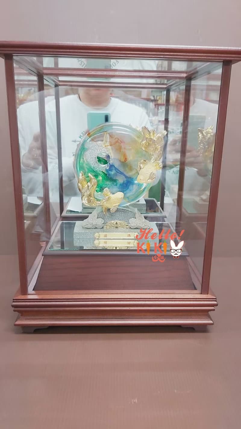 琉璃金箔 吉祥如意 升遷送禮 退休送禮 開幕送禮 新婚送禮 退伍賀
