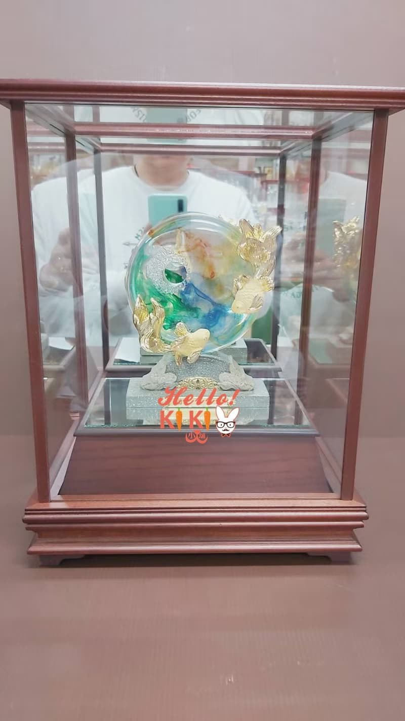 琉璃金箔 吉祥如意 升遷送禮 退休送禮 開幕送禮 新婚送禮 退伍賀