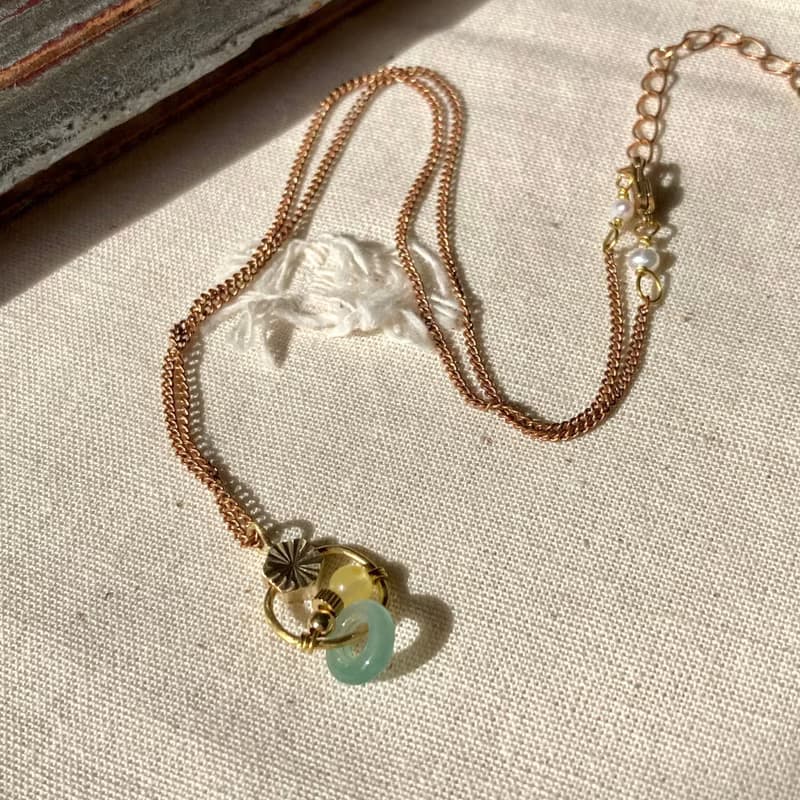 老林雜貨 | 翡翠蜜蠟項鍊