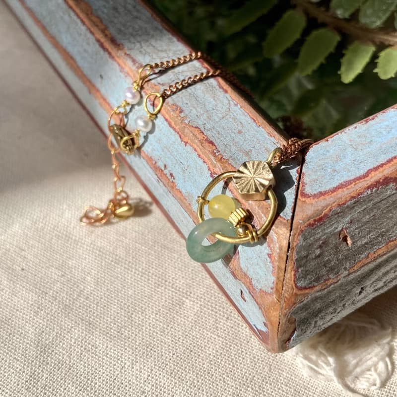 老林雜貨 | 翡翠蜜蠟項鍊