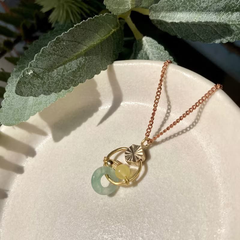 老林雜貨 | 翡翠蜜蠟項鍊